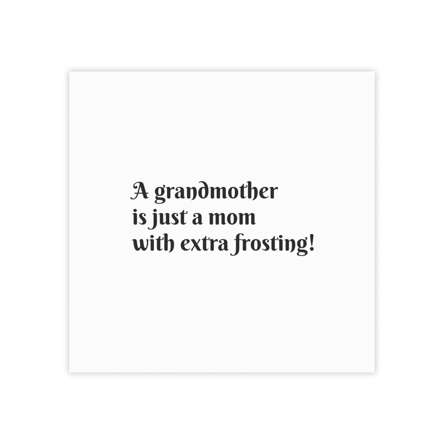 Funny Grandmother Post-it