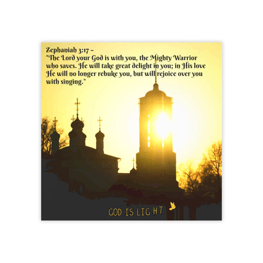 Zephaniah 3:17 Post-it