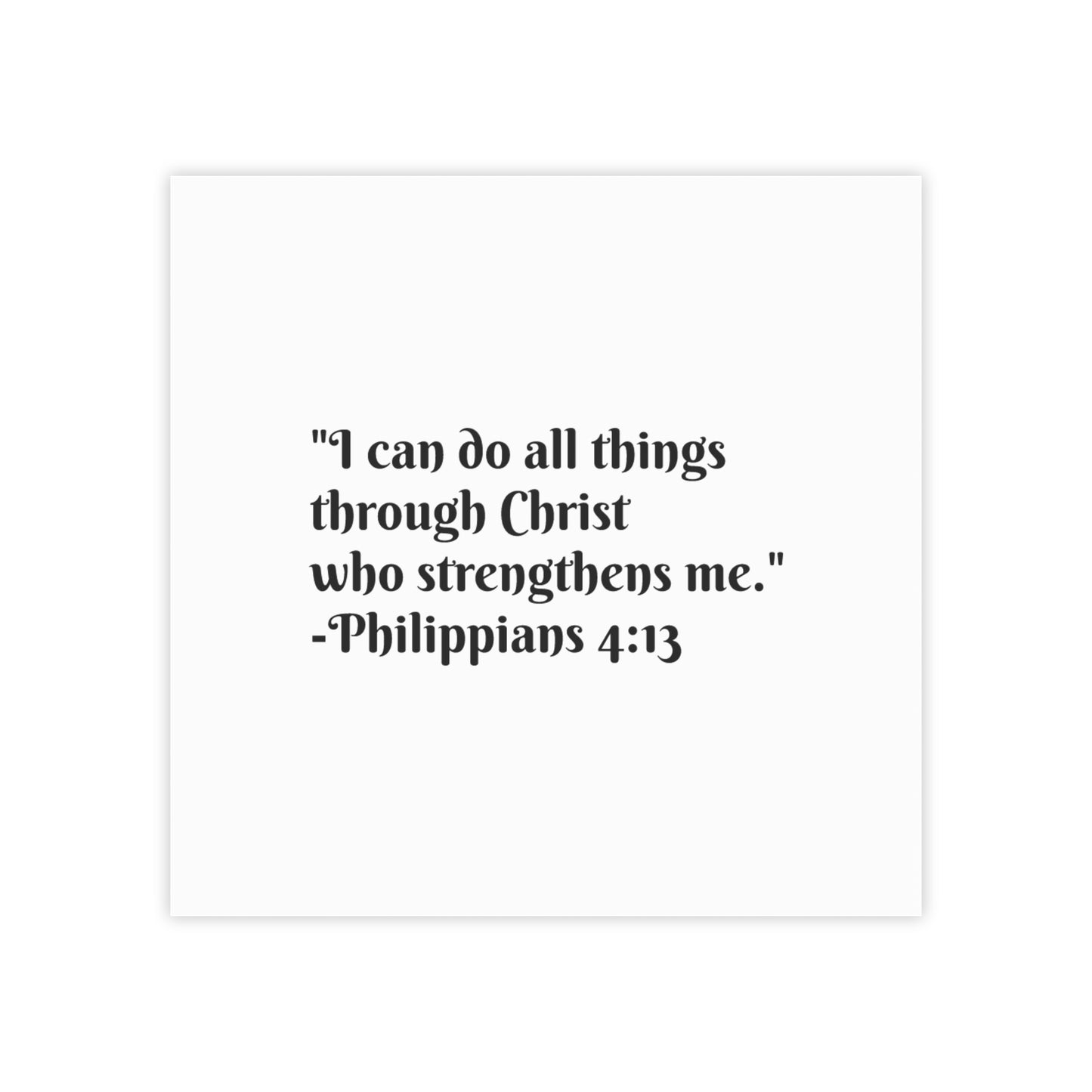 Philippians 4:13 Post-it