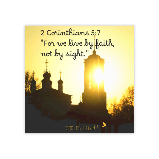 2 Corinthians 5:7- Note